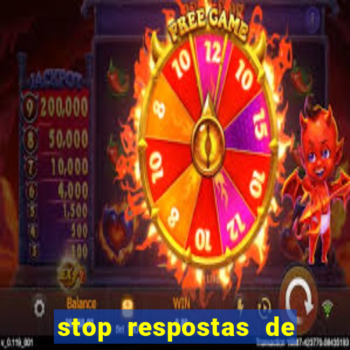 stop respostas de a a z